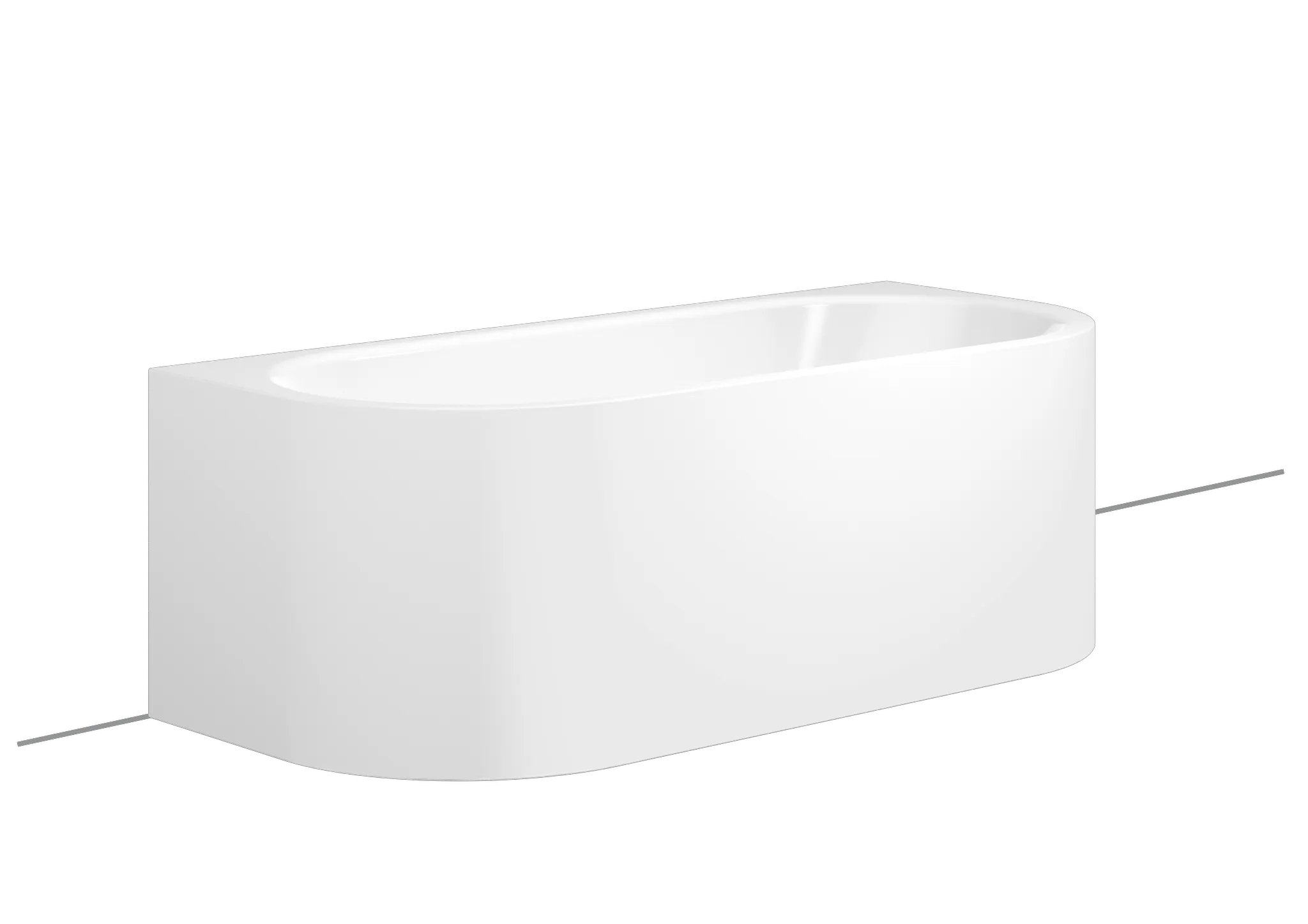 Kaldewei Badewanne „Meisterstück Centro Duo 2“ 180 × 80 cm in alpinweiß Kaldewei Badewanne „Meisterstück Centro Duo 2“ 180 × 80 cm in alpinweiß