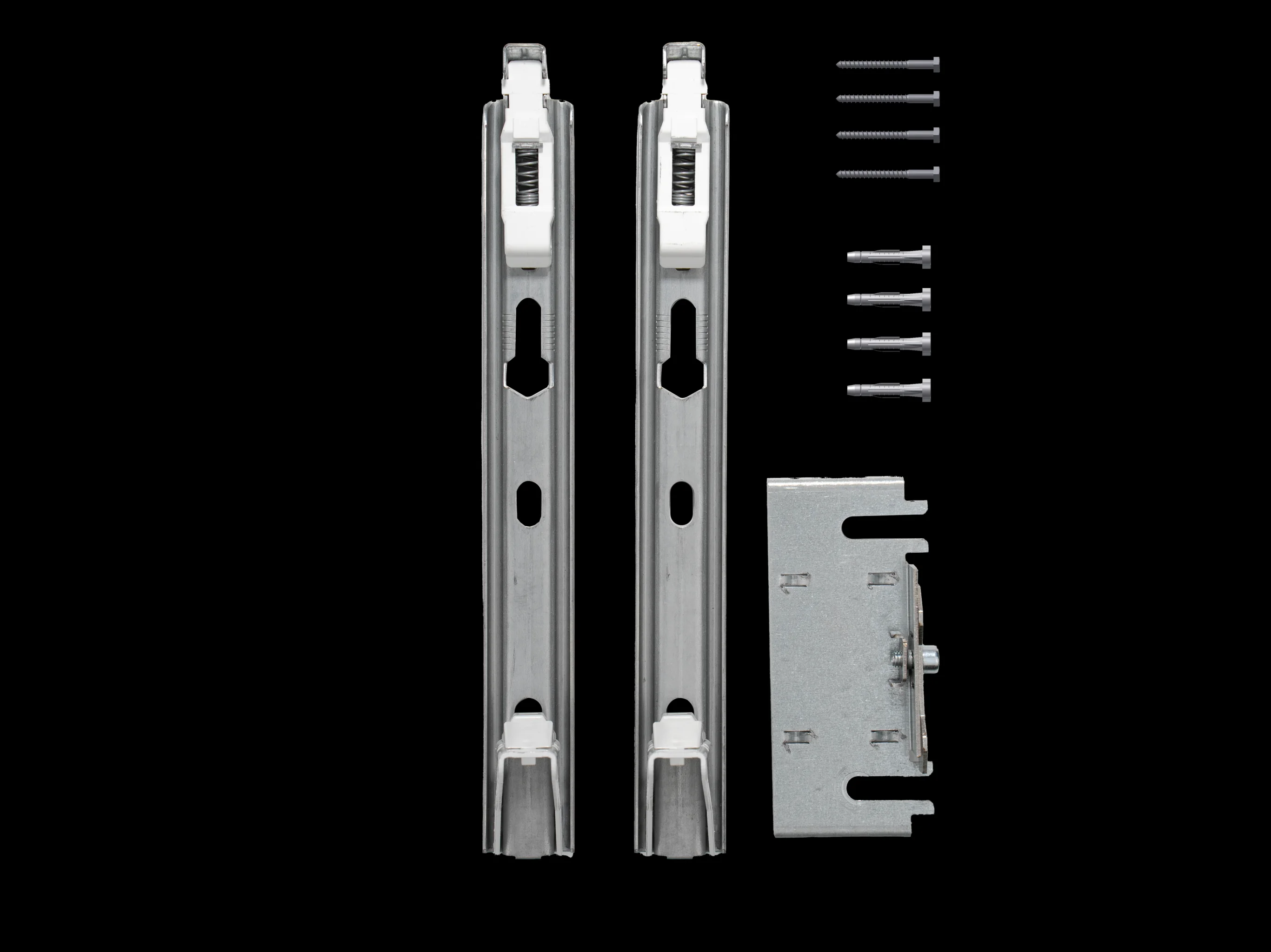Kermi Wandkonsolen-Set AK3 für Flachheizkörper Typ 12-33, verzinkt, Baulänge 1600 mm, Bauhöhe 300–954 mm Kermi Wandkonsolen-Set AK3 für Flachheizkörper Typ 12-33, verzinkt, Baulänge 1600 mm, Bauhöhe 300–954 mm
