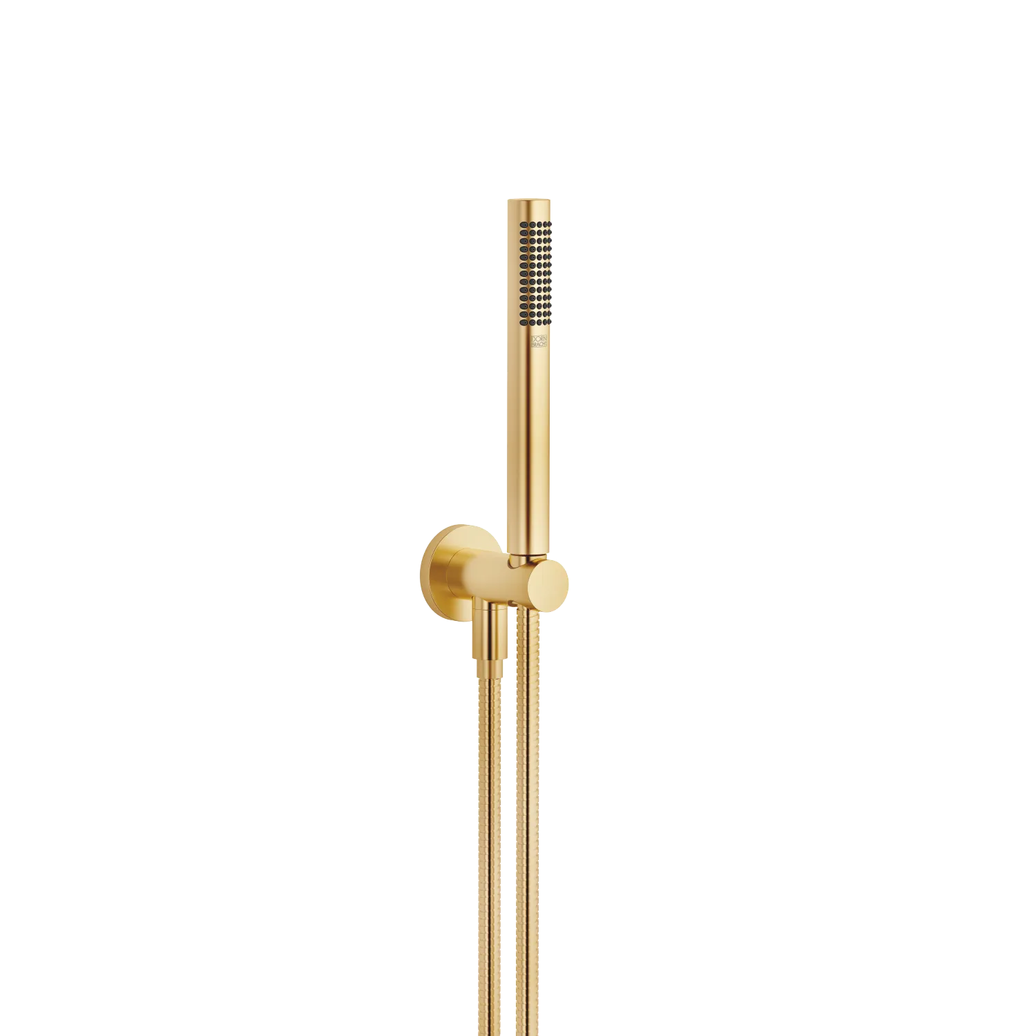 Dornbracht Schlauchbrausegarnitur SERIENSPEZIFISCH Gold gebürstet PVD, Durchfluss max. 6,8 l/min, mit Antikalk-System und Verdrehschutz Dornbracht Schlauchbrausegarnitur SERIENSPEZIFISCH Gold gebürstet PVD, Durchfluss max. 6,8 l/min, mit Antikalk-System und Verdrehschutz
