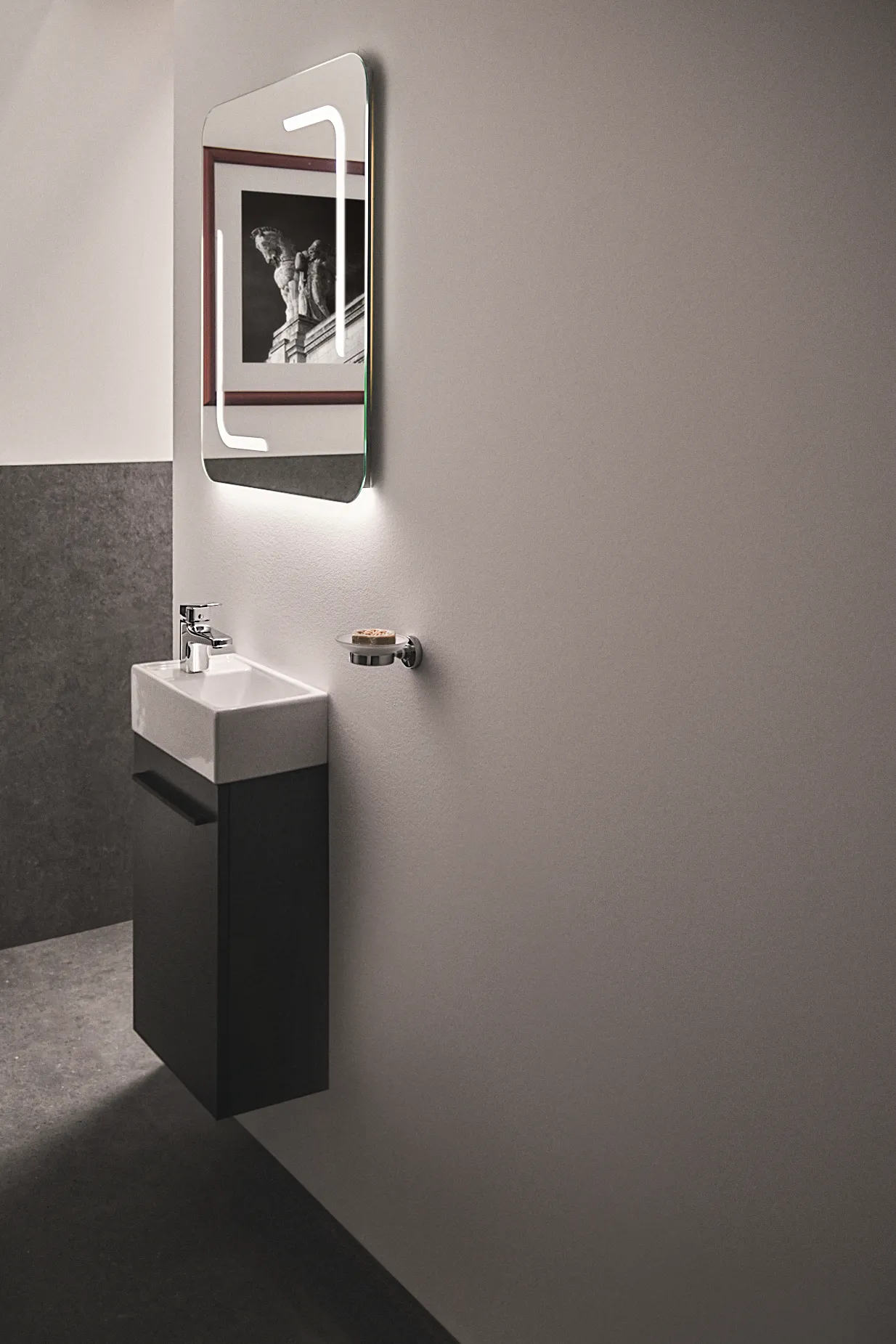 Waschtischarmatur Ceraplan H60 mit Ablaufgarnitur Ausladung 99mm Easyfix+ Chrom Waschtischarmatur Ceraplan H60 mit Ablaufgarnitur Ausladung 99mm Easyfix+ Chrom