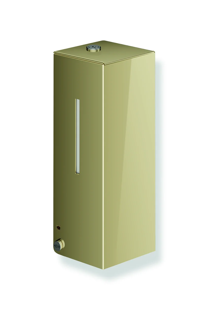 HEWI SENSORIC Elektronischer Seifenspender, Edelstahl, PVD, 500 ml