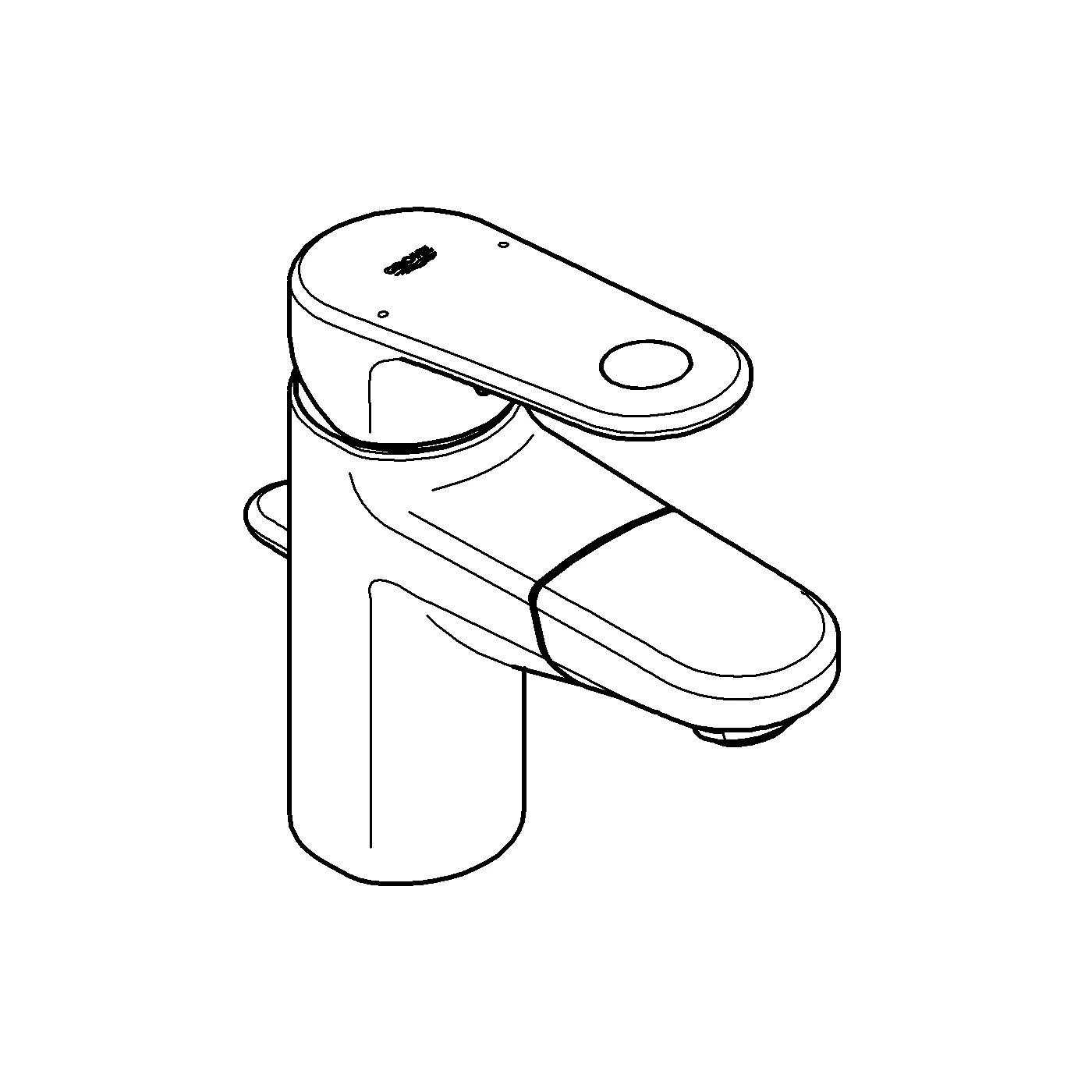 Einhand-Waschtischbatterie Europlus 33155_2, S-Size, Einlochmontage, herausziehbarer Auslauf, Rückflussverhinderer, Zugstangen-Ablaufgarnitur 1 1/4'', chrom Einhand-Waschtischbatterie Europlus 33155_2, S-Size, Einlochmontage, herausziehbarer Auslauf, Rückflussverhinderer, Zugstangen-Ablaufgarnitur 1 1/4'', chrom