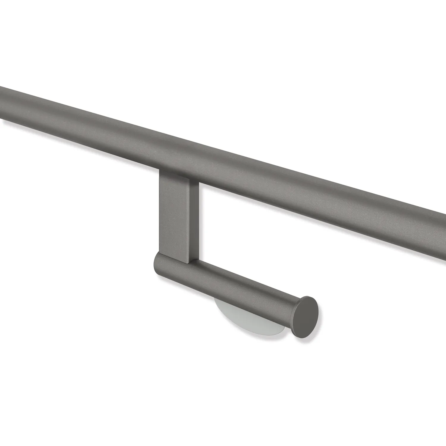 Aufrüstsatz Papierrollenhalter, d:30mm, Sys 900 weiß tiefmatt Aufrüstsatz Papierrollenhalter, d:30mm, Sys 900 weiß tiefmatt