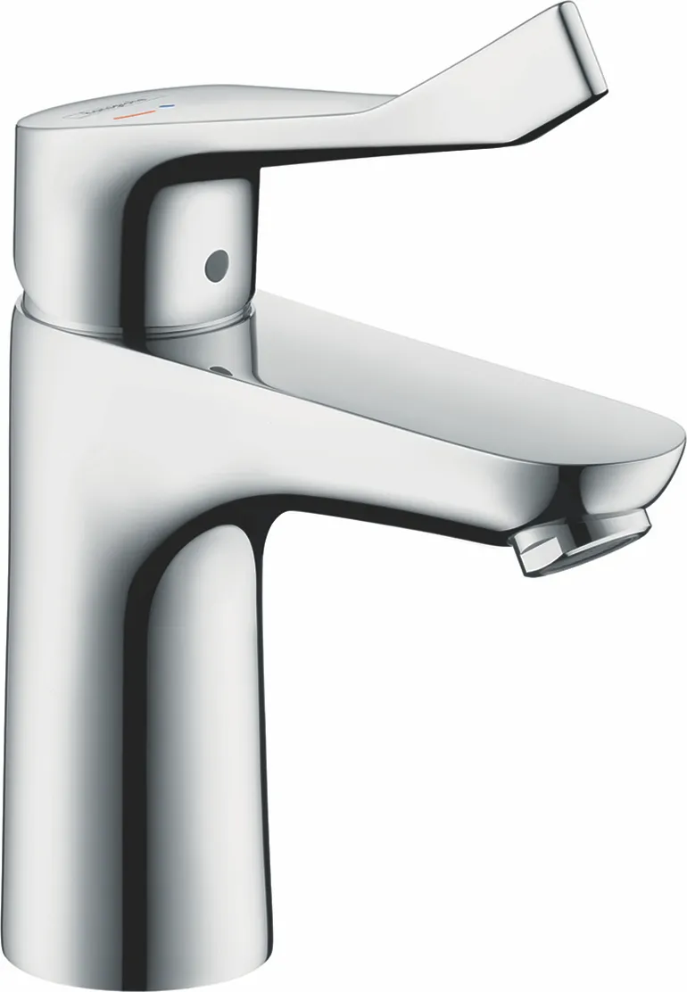 Waschtischmischer Focus Care 100 CoolStart ohne Ablaufgarnitur chrom