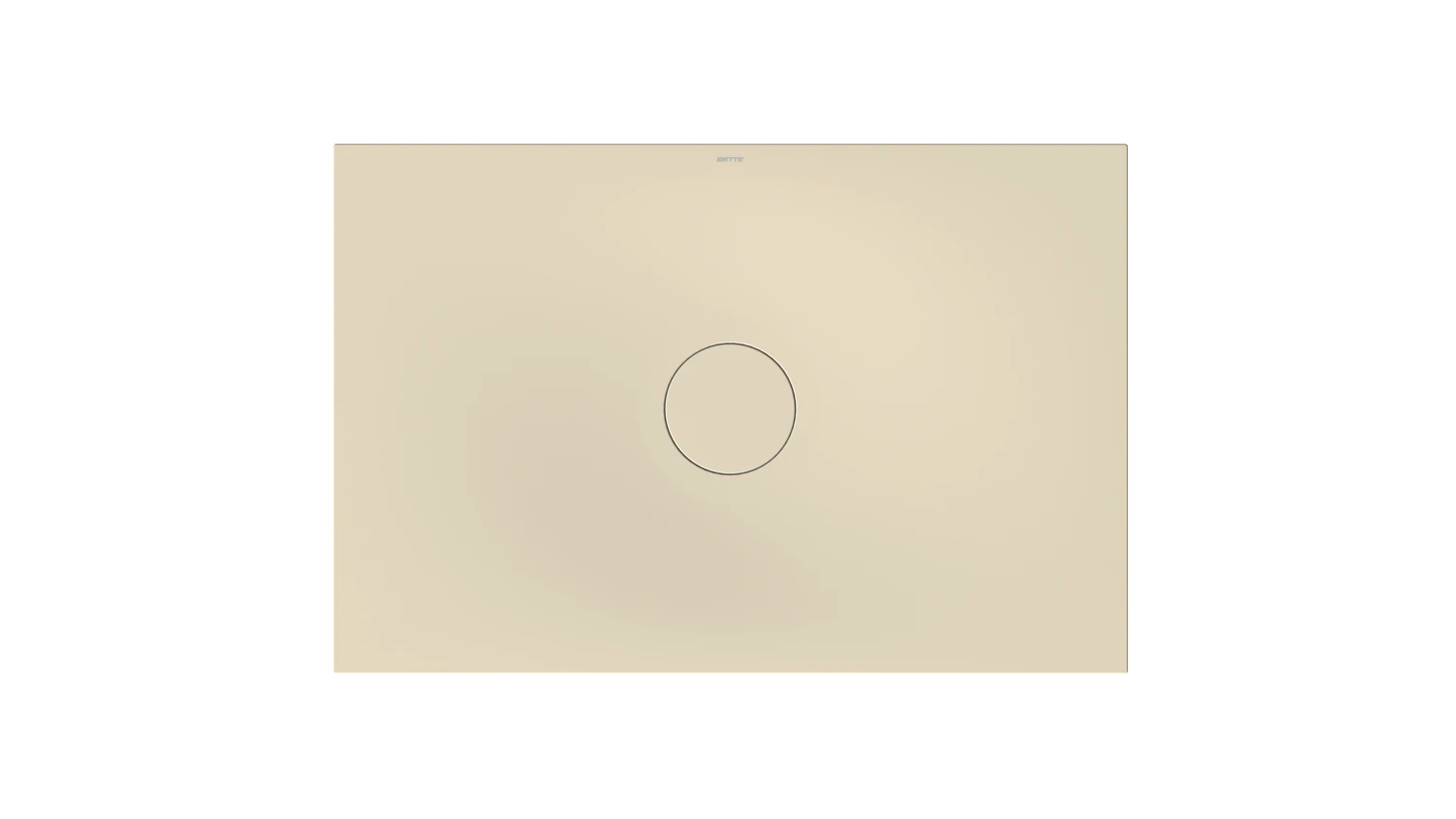 Bette rechteck Duschwanne „BetteAir“ 1200 × 800 mm ohne Oberflächenbeschichtung, mit BetteGlasur Plus, ohne Wannenträger, in Jasmin