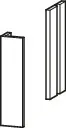 Duravit Korpusblende „L-Cube“ Duravit Korpusblende „L-Cube“