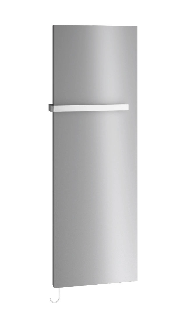 Kermi Design-Elektroheizkörper „Rubeo®-E“ 47 × 172,5 cm in glanzsilber Metallic