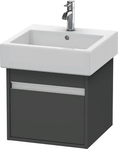 Duravit Waschtischunterschrank wandhängend „Ketho“ 45 × 41 × 44 cm Graphit Matt Duravit Waschtischunterschrank wandhängend „Ketho“ 45 × 41 × 44 cm Graphit Matt