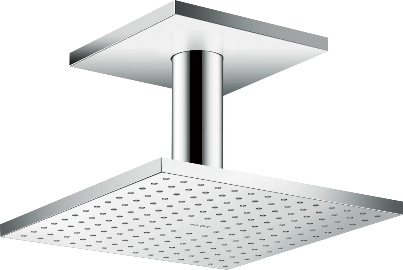 Hansgrohe AXOR ShowerSolutions Kopfbrause 250x250 mm, 1 Strahl, PowderRain, Chrom, Deckenmontage, DN15 Hansgrohe AXOR ShowerSolutions Kopfbrause 250x250 mm, 1 Strahl, PowderRain, Chrom, Deckenmontage, DN15