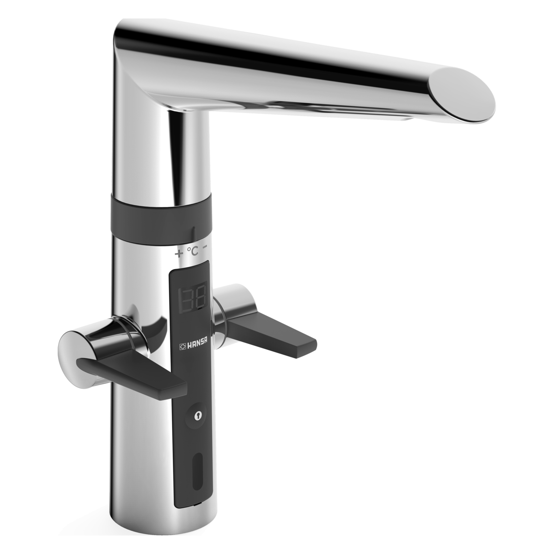 Hansa Küchenarmatur „Fit“ Ausladung 193 mm in chrom Hansa Küchenarmatur „Fit“ Ausladung 193 mm in chrom