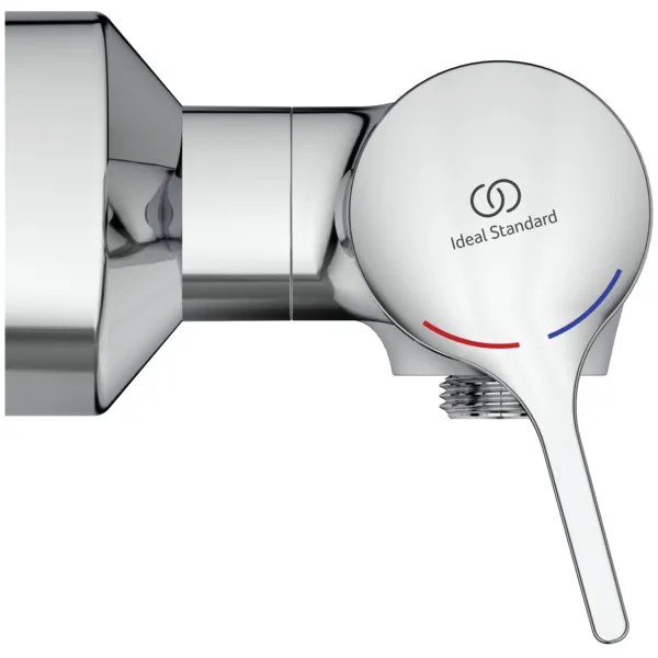 Brausearmatur Aufputz Melange, Ausladung 79-84mm, Chrom Brausearmatur Aufputz Melange, Ausladung 79-84mm, Chrom