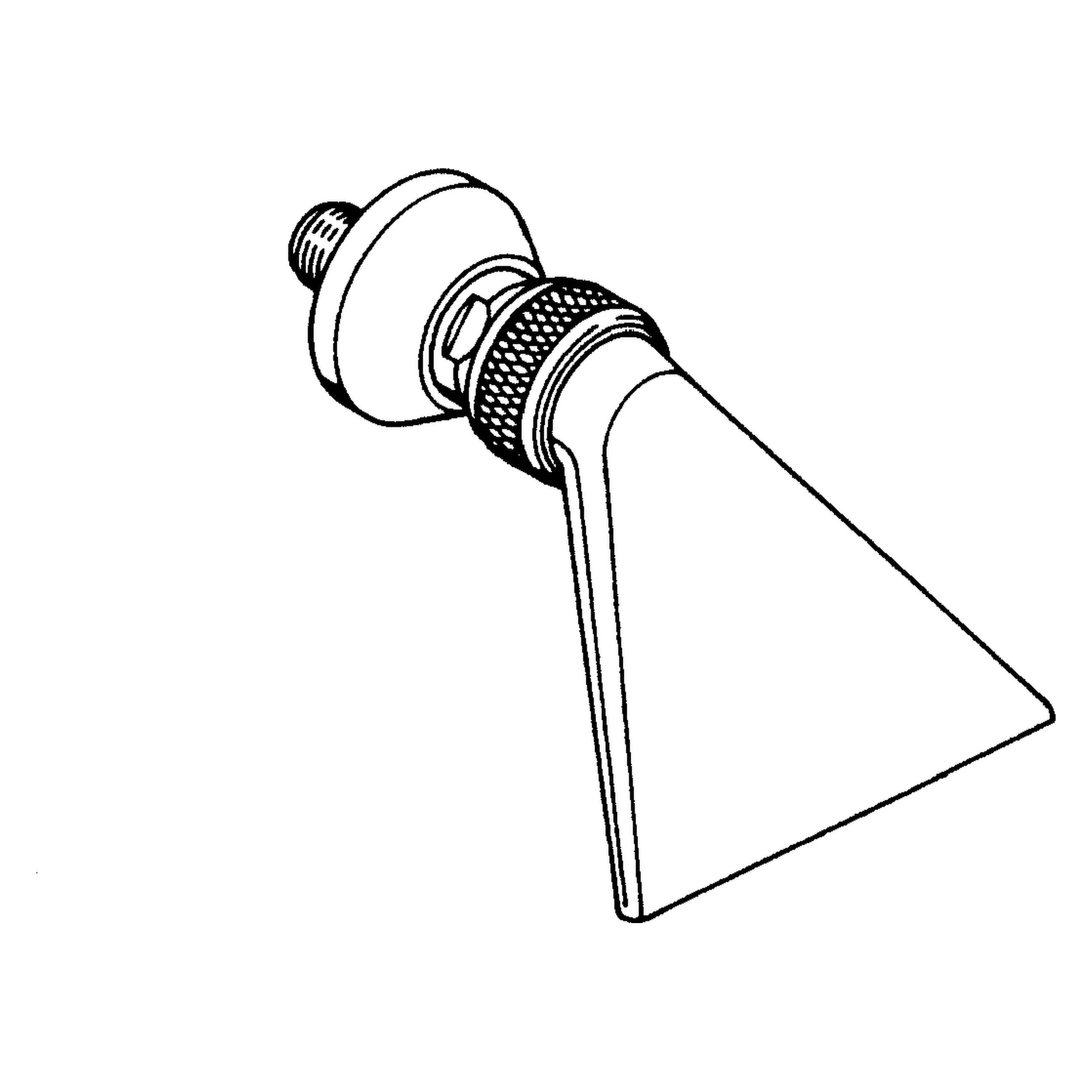 HA Kopfbrause HANSAJET 0439 1-strahlig G3/4 Ausladung 165 mm DN20 Chrom