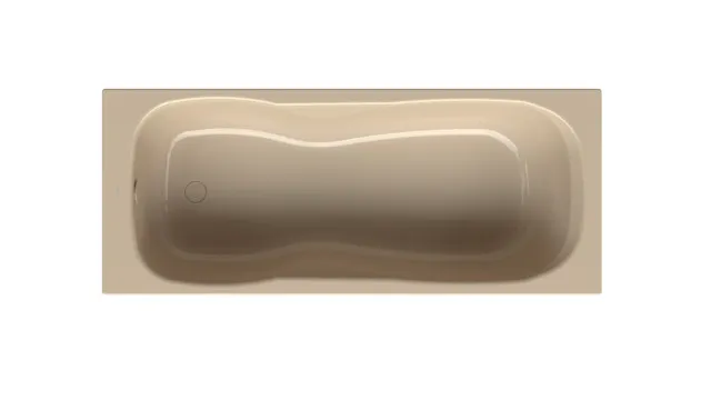 Bette Badewanne „Setline“ 1700 × 700 mm ohne Wannenträger, in Bahamabeige