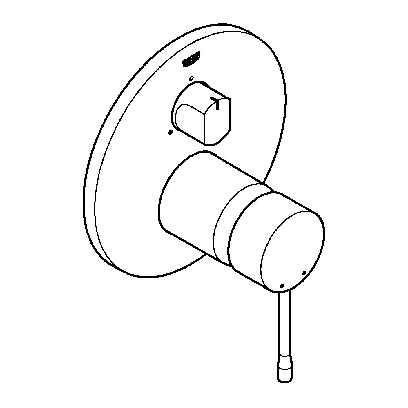 Grohe Einhandbatterie Essence 3-Wege Umstellung in warm sunset