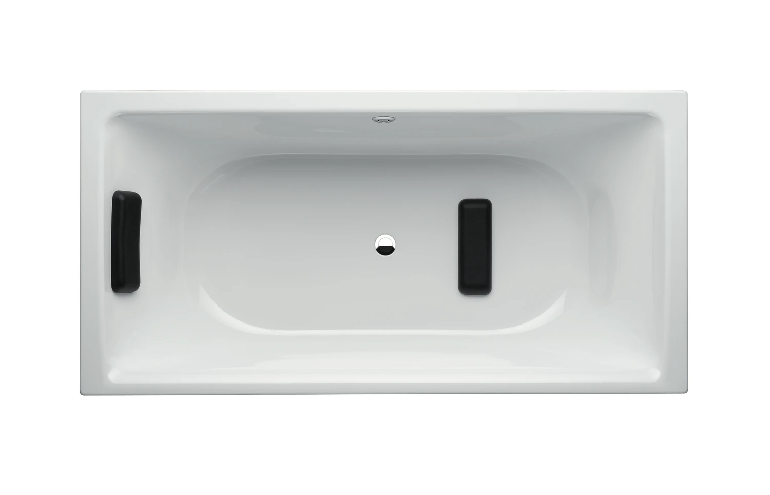 Relax schwarz, 2 Stück, Ausstattung / Oberfläche, Badewanne, 330x115x45 mm Relax schwarz, 2 Stück, Ausstattung / Oberfläche, Badewanne, 330x115x45 mm