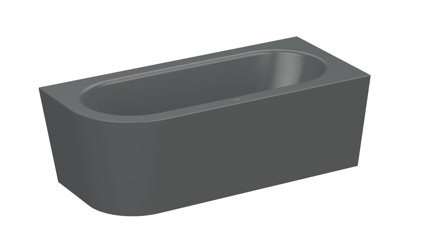 Bette rechteck Badewanne „BetteStarlet V Silhouette“ 165 × 75 cm in Raven