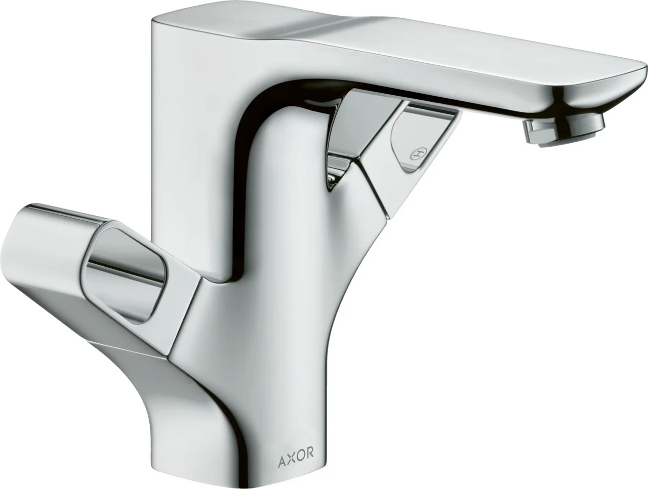 Hansgrohe AXOR Urquiola 2-Griff Waschtischarmatur in Chrom, ComfortZone 120, Ausladung 139 mm, Auslaufhöhe 120 mm, Bügelgriff, Normalstrahl, max. Durchfluss 5 l/min, für Durchlauferhitzer geeignet Hansgrohe AXOR Urquiola 2-Griff Waschtischarmatur in Chrom, ComfortZone 120, Ausladung 139 mm, Auslaufhöhe 120 mm, Bügelgriff, Normalstrahl, max. Durchfluss 5 l/min, für Durchlauferhitzer geeignet