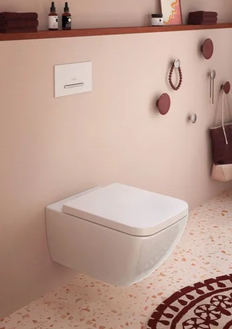 Villeroy & Boch Venticello WC-Sitz 8M22S1, 377x455x41mm, Rechteck, Weiß Alpin Villeroy & Boch Venticello WC-Sitz 8M22S1, 377x455x41mm, Rechteck, Weiß Alpin