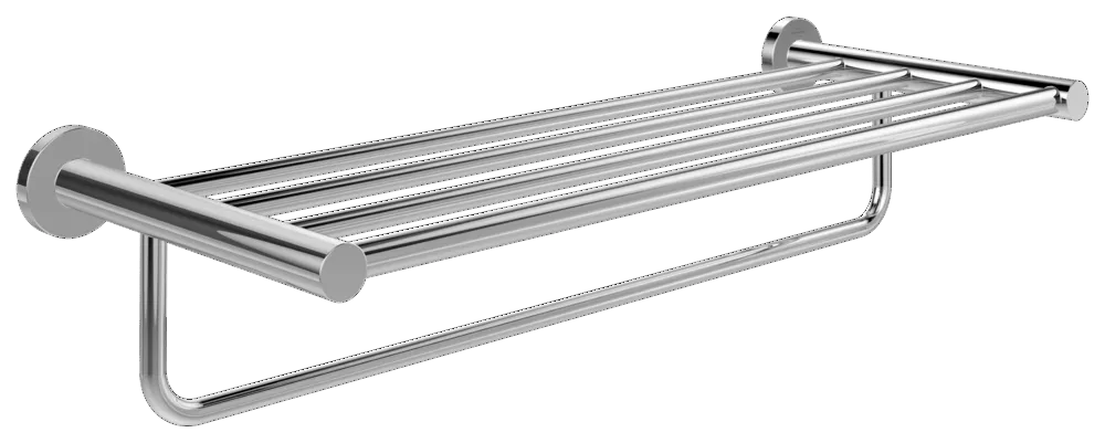 Villeroy & Boch Handtuchhalter „Elements-Tender“, Befestigung verdeckt in Chrom
