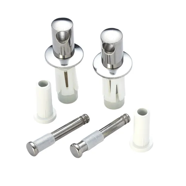 Ideal Standard Scharnier Mia - Echtholzfurnier Buche/Edelstahl, für WC-Sitz, Artikel-Nr. J4555BJ