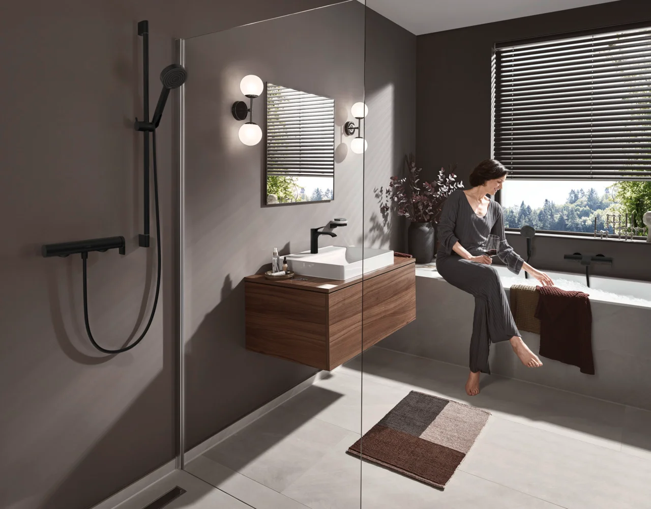 Hansgrohe RainDrain Match Duschrinne 800 mm mit höhenverstellbarem Rahmen, Edelstahl gebürstet Hansgrohe RainDrain Match Duschrinne 800 mm mit höhenverstellbarem Rahmen, Edelstahl gebürstet
