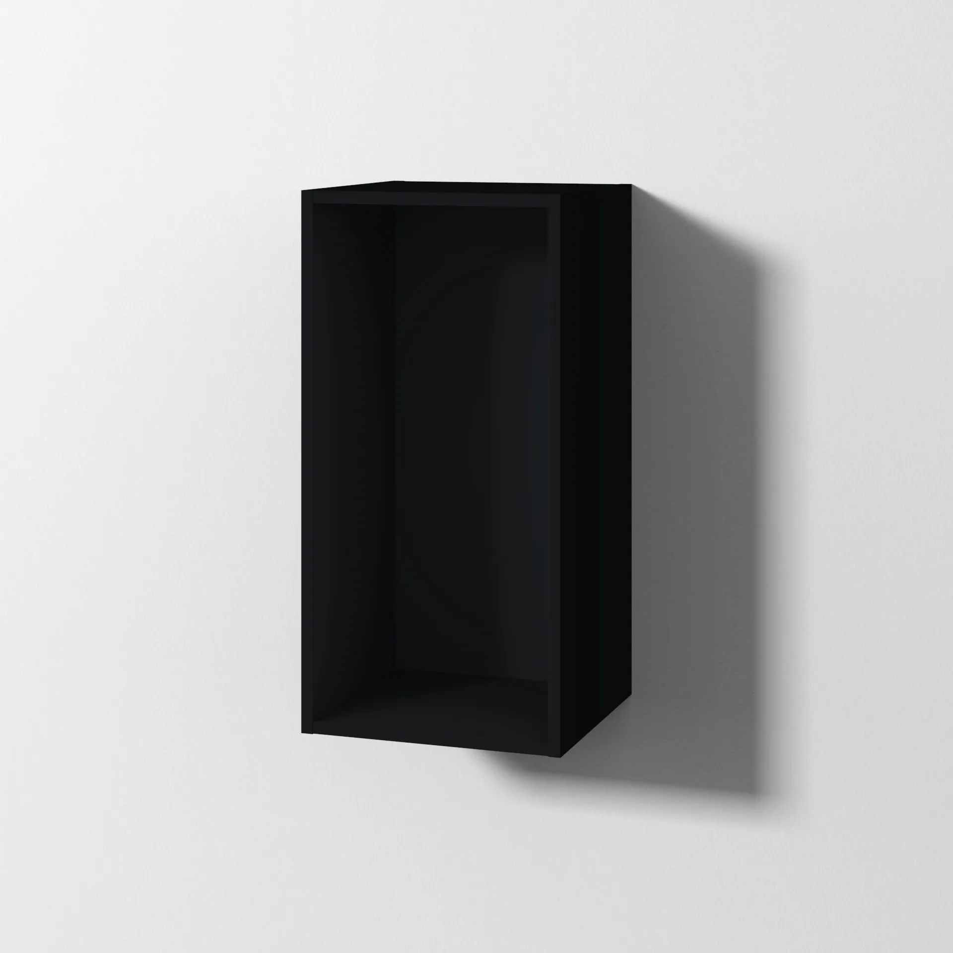 Sanipa Regalmodul „Cubes“ 350 × 700 × 328 mm in Schwarz (matt)
