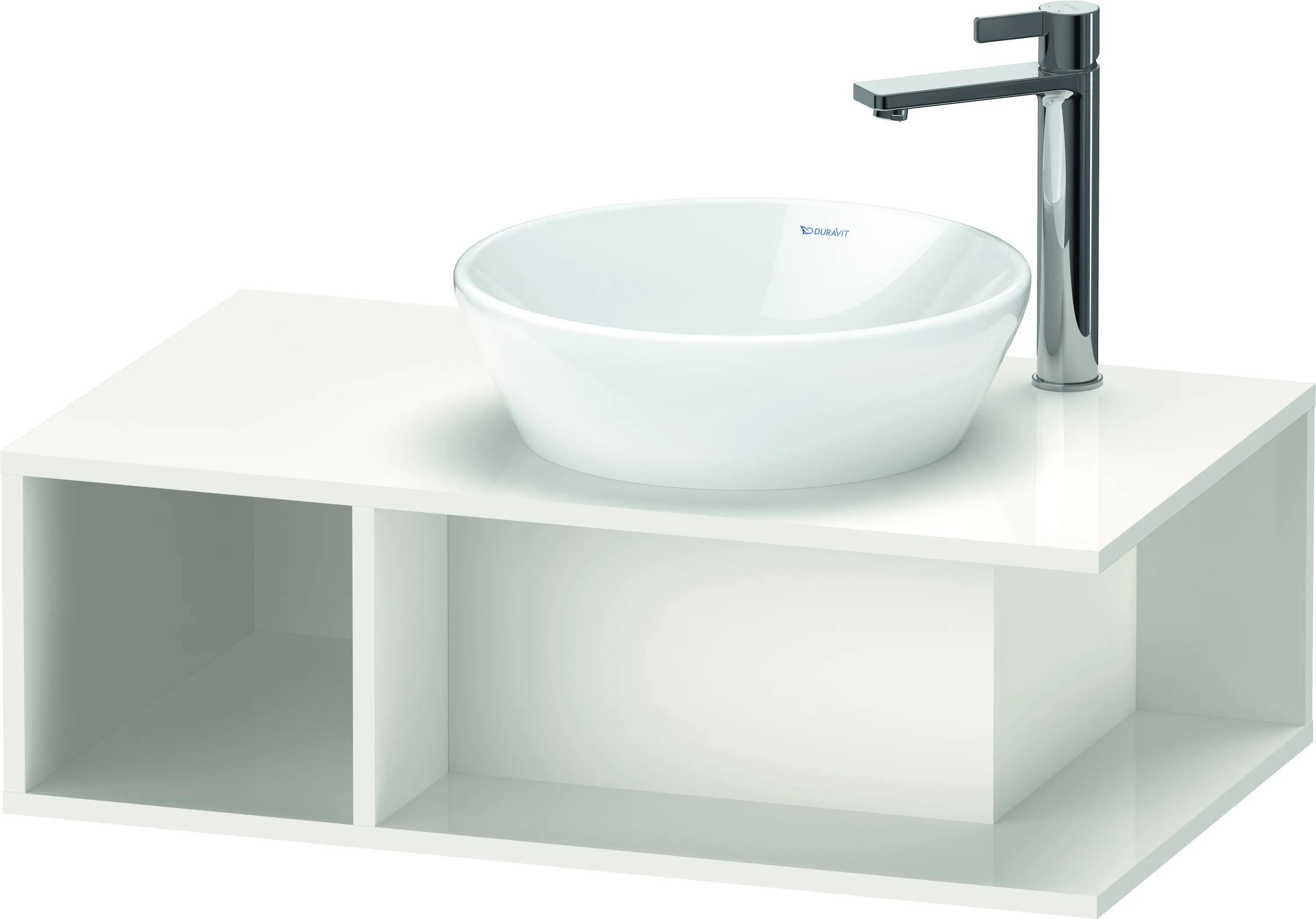 Duravit Waschtischunterschrank wandhängend „D-Neo“ 80 × 26 × 48 cm Weiß Hochglanz Duravit Waschtischunterschrank wandhängend „D-Neo“ 80 × 26 × 48 cm Weiß Hochglanz