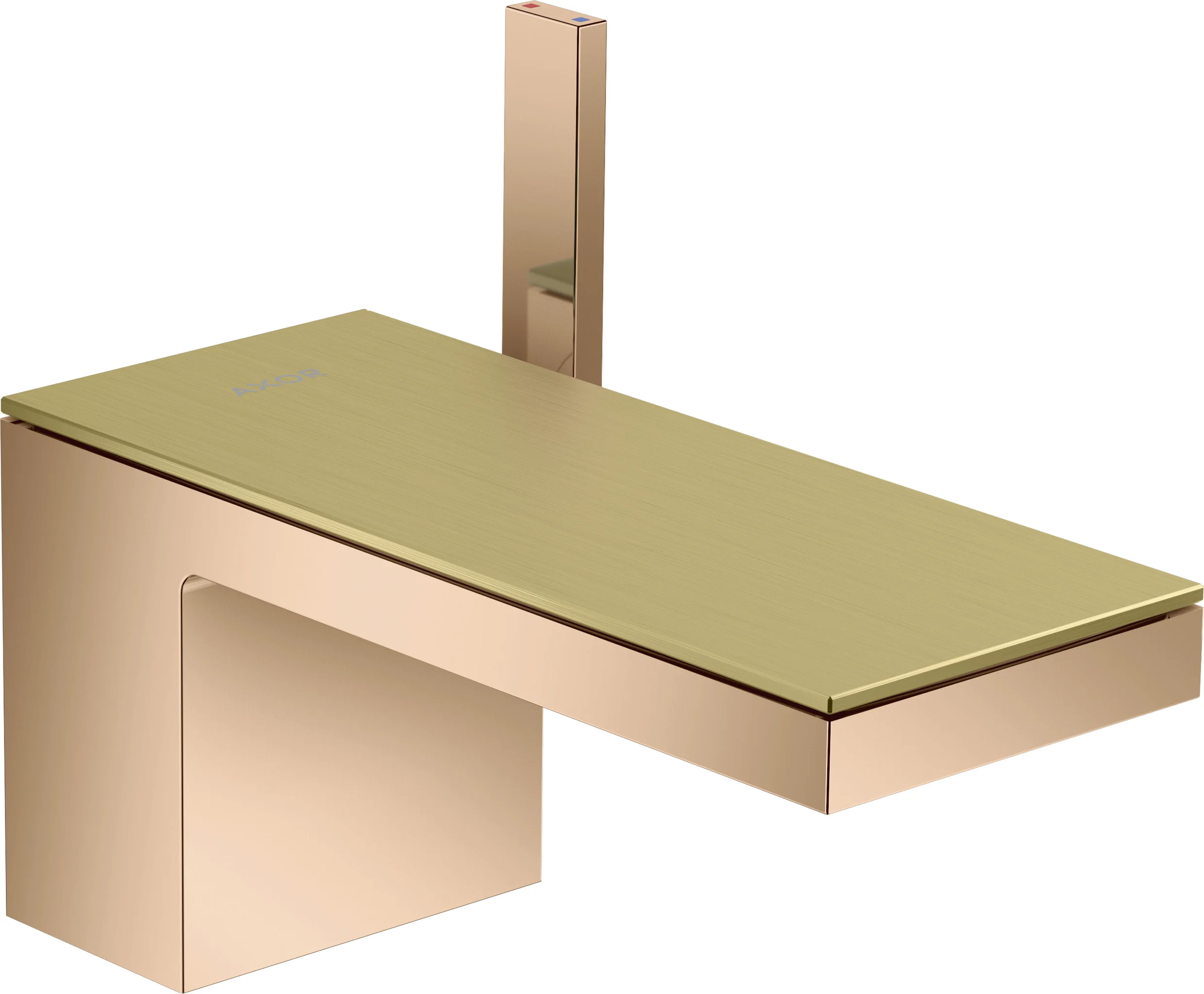 Hansgrohe AXOR MyEdition Platte 200 mm Metall Brushed Brass abnehmbar Hansgrohe AXOR MyEdition Platte 200 mm Metall Brushed Brass abnehmbar