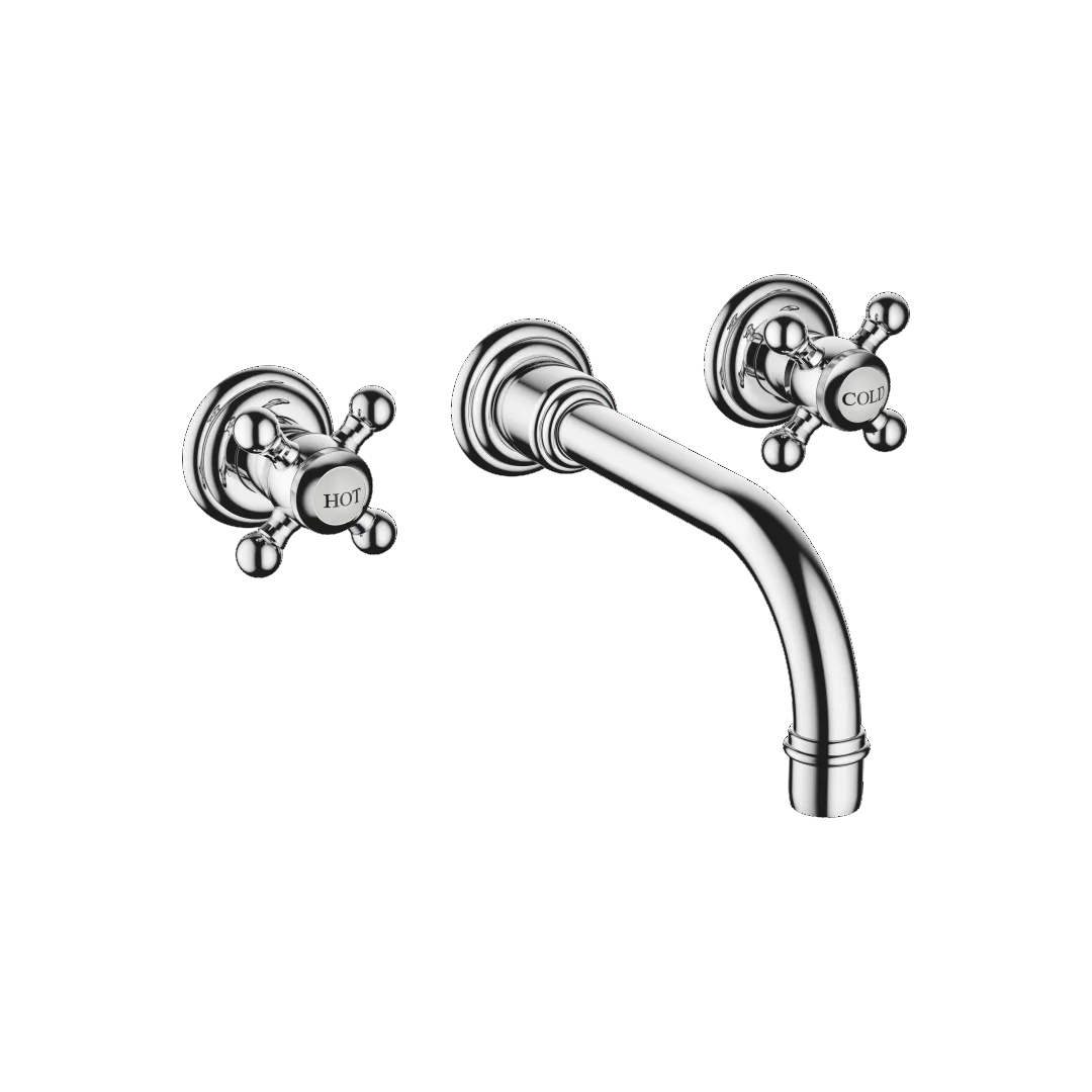 Waschtisch-Wandbatterie ohne Ablaufgarnitur MADISON Chrom 36712361 Waschtisch-Wandbatterie ohne Ablaufgarnitur MADISON Chrom 36712361