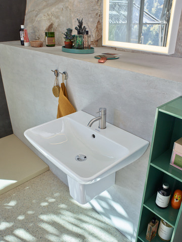 Halbsäule ME by Starck für 233565, 233560, 233555, weiß Halbsäule ME by Starck für 233565, 233560, 233555, weiß