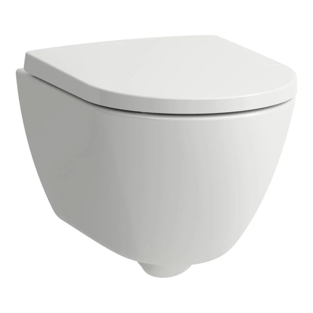 Laufen Wand-WC Tiefspüler PRO X spülrandlos Advanced Compact Silent Flush 4,5/3 L 490 x 360 mm in weiß