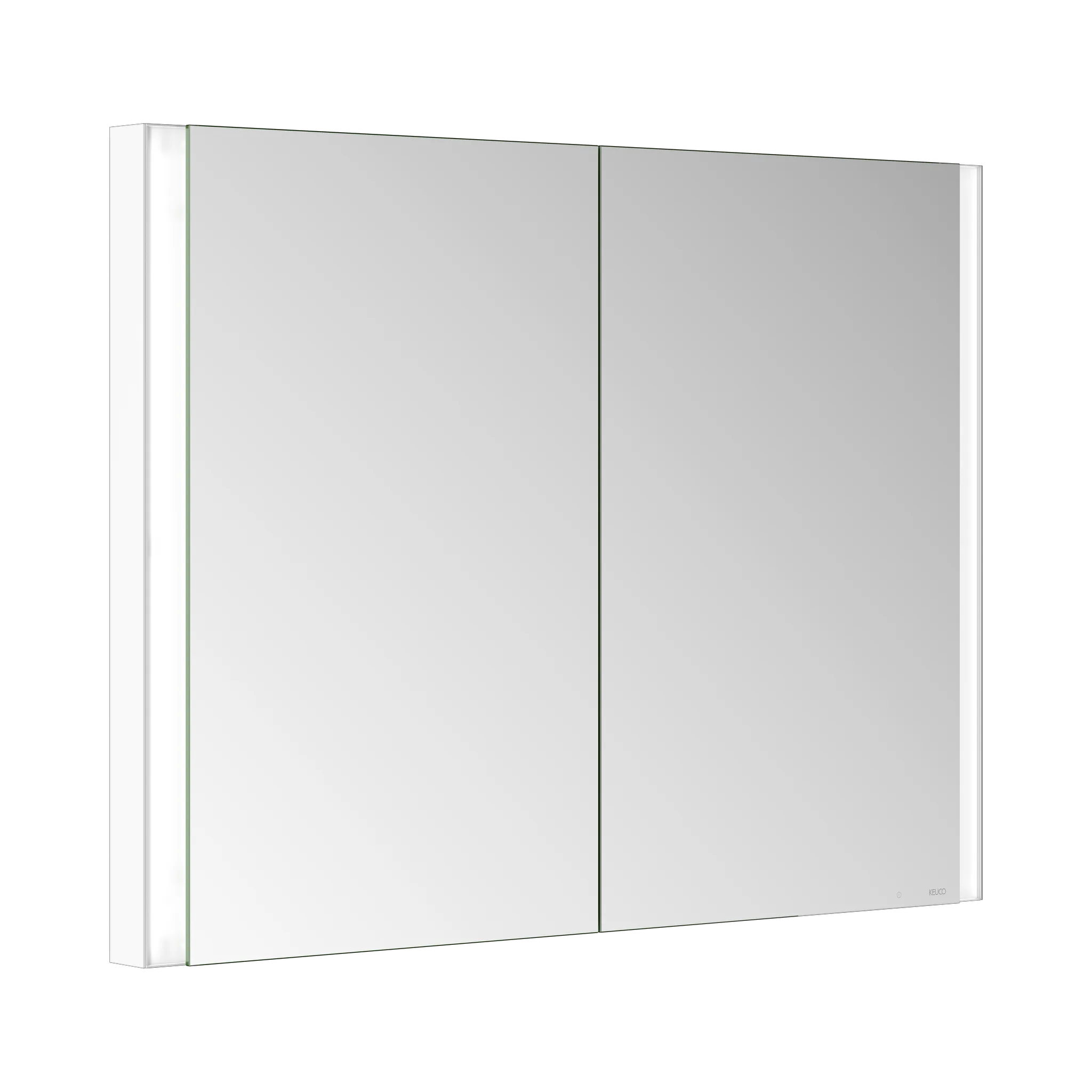 KEUCO Wandeinbau Spiegelschrank „Somaris“ Weiß (matt), Unterputz, ohne Spiegelheizung 1000 × 710 × 115 mm