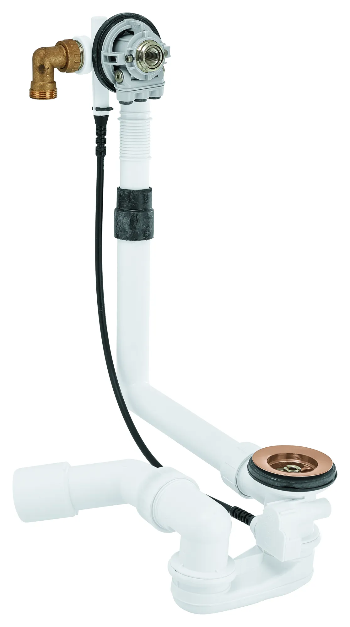 Wannenfüll- 28990, Ab- und Überlaufgarnitur Talentofill, für Normalbadewannen