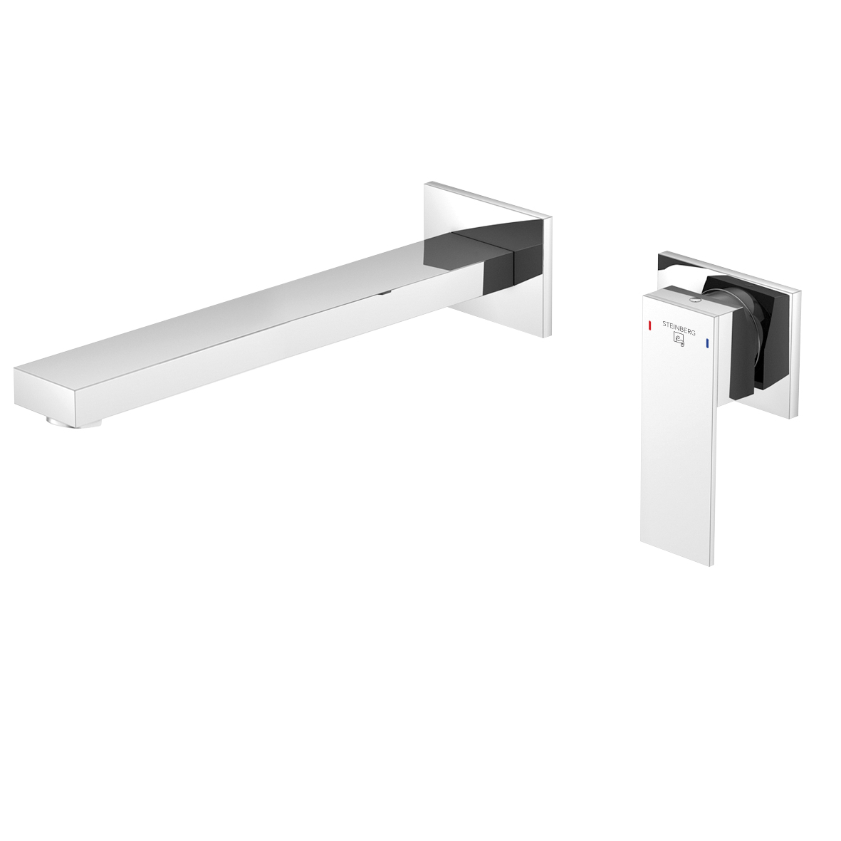 Serie 160 Fertigmontageset für Waschtisch-Einhebelmischer, 2 Rosetten, Ausladung: 25 cm Serie 160 Fertigmontageset für Waschtisch-Einhebelmischer, 2 Rosetten, Ausladung: 25 cm
