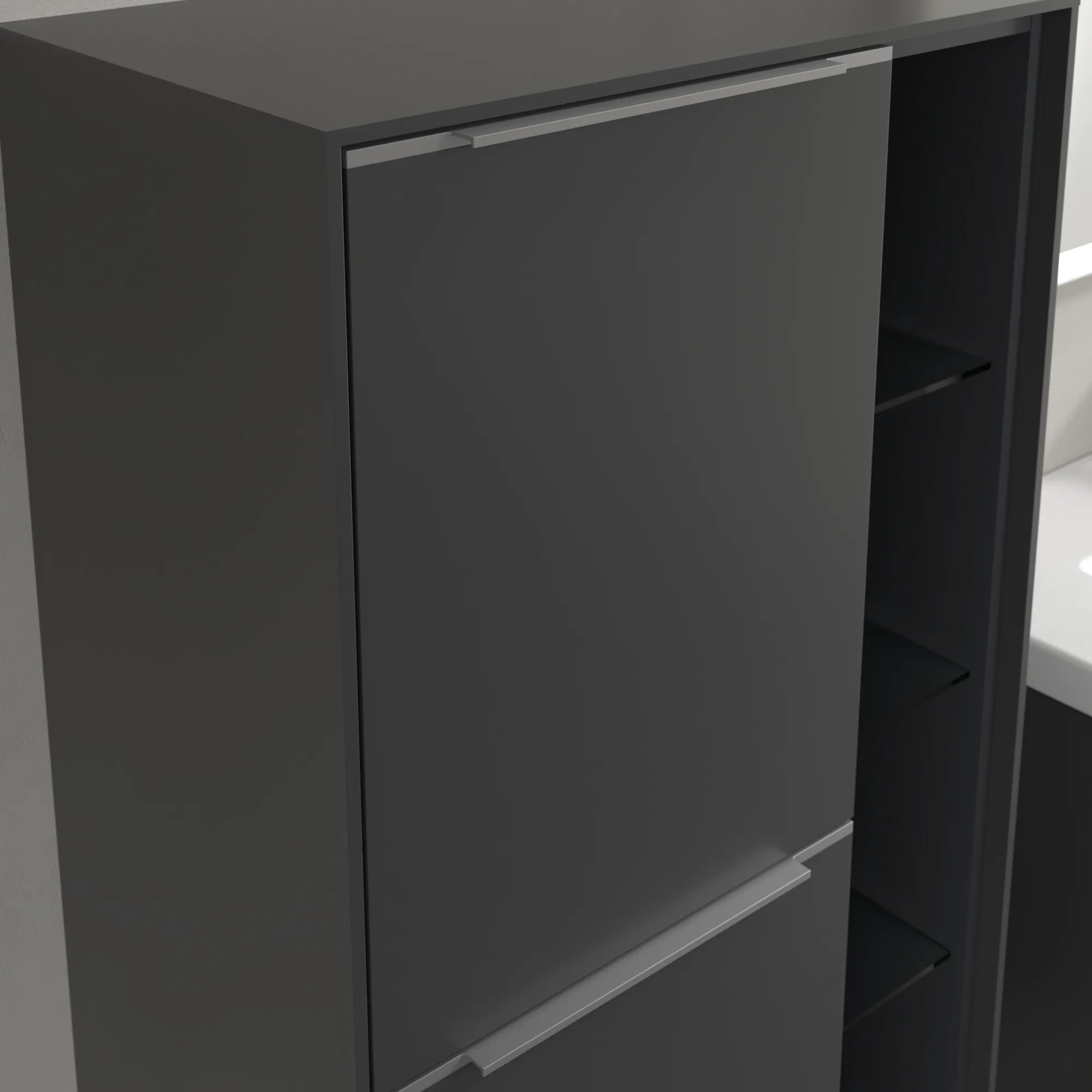 Villeroy & Boch Subway 3.0 Mittelschrank C59800, 574 x 1200 x 362 mm, links angeschlagen Villeroy & Boch Subway 3.0 Mittelschrank C59800, 574 x 1200 x 362 mm, links angeschlagen