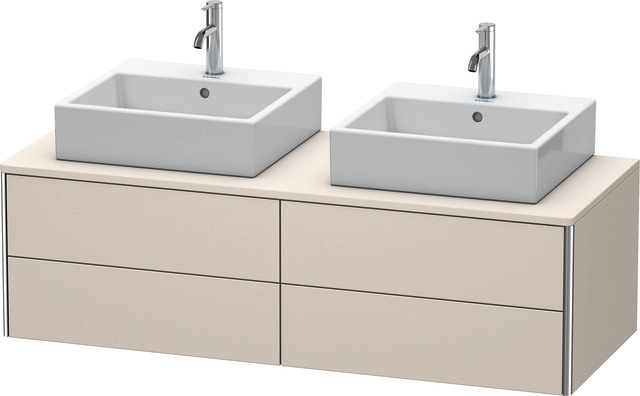 Duravit Waschtischunterschrank wandhängend „XSquare“ 140 × 40 × 54,8 cm