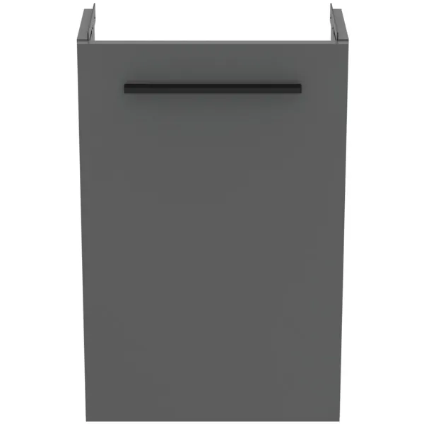 Ideal Standard Handwaschbeckenunterschrank i.life S 1 Tür Quarzgrau matt 410x205x630mm Ideal Standard Handwaschbeckenunterschrank i.life S 1 Tür Quarzgrau matt 410x205x630mm