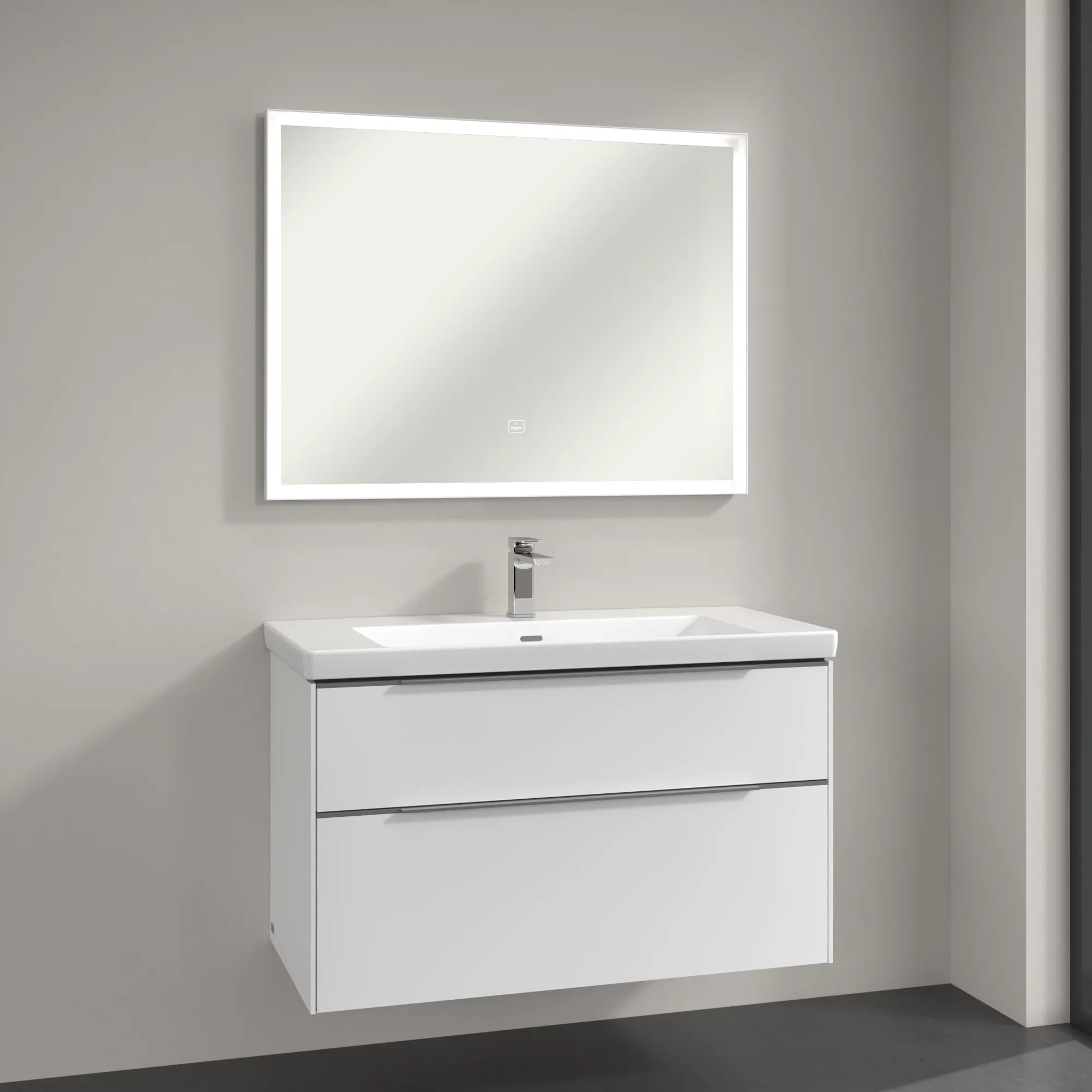 Villeroy & Boch Spiegel „Subway 3.0“ 100 × 75 cm in White Matt