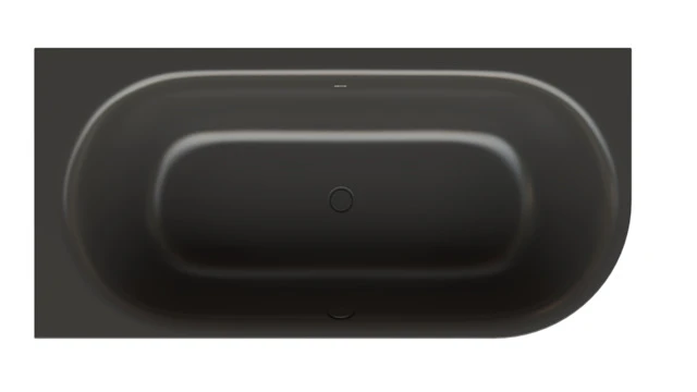 Bette oval Badewanne „BetteLux Oval IV Silhouette“ 195 × 95 cm in Anthracite