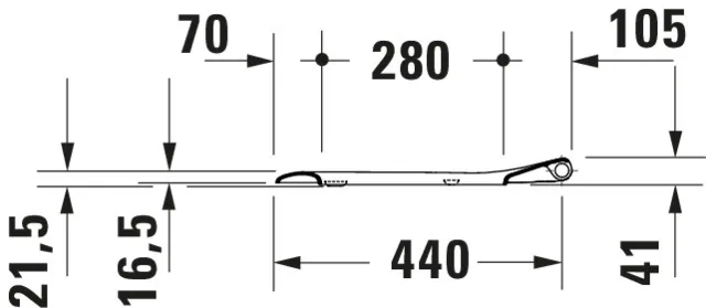 Duravit WC-Sitz 37,5 × 45,5 × 4,2 cm Duravit WC-Sitz 37,5 × 45,5 × 4,2 cm
