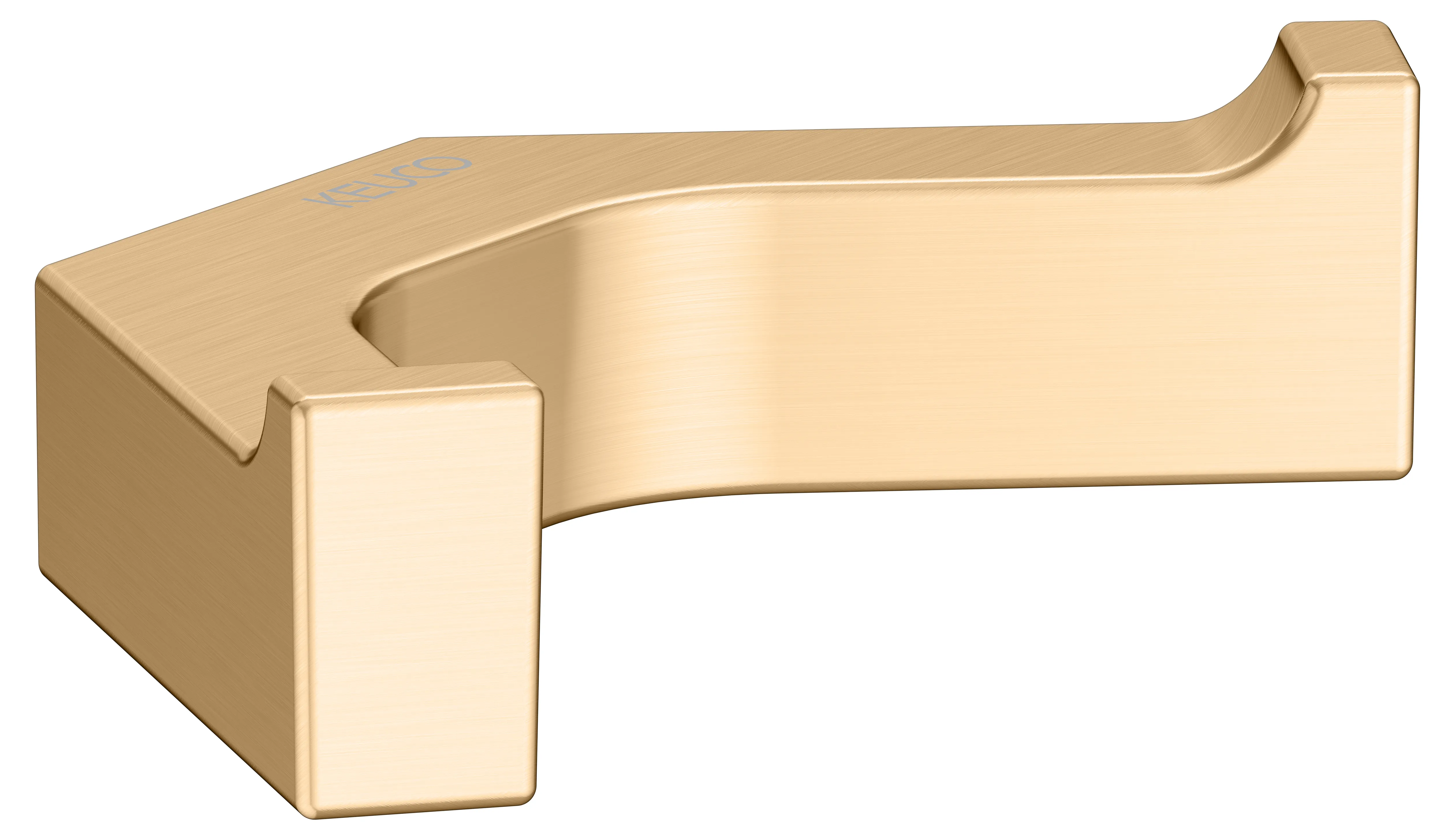 KEUCO EDITION 11 Handtuchhaken doppelt Messing gebürstet KEUCO EDITION 11 Handtuchhaken doppelt Messing gebürstet