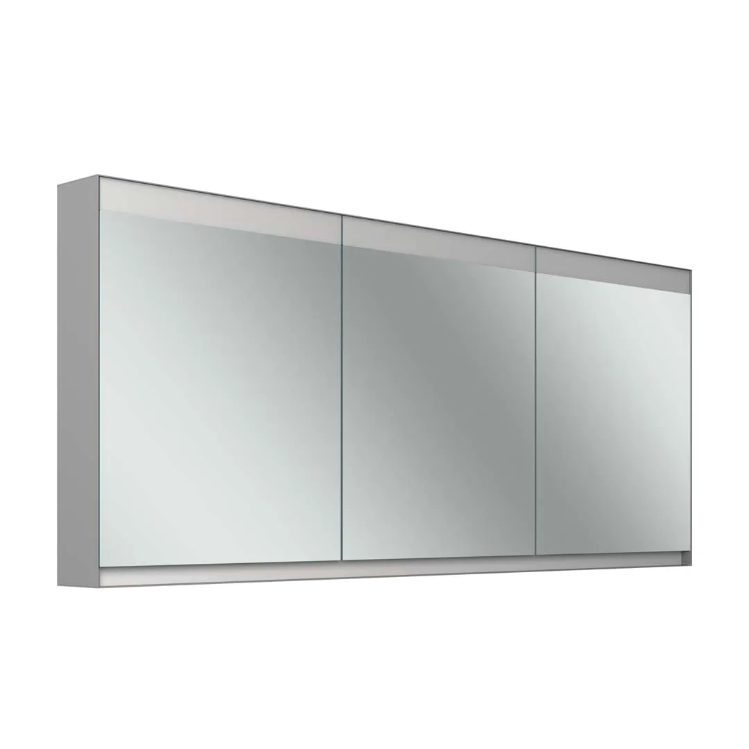 Schneider Spiegelschrank FILO HCL ALS1 180/3/GT/HCL – Weiß, Aluminiumkorpus, LED-Beleuchtung (2000–6500 K), Schweizer Ausführung Schneider Spiegelschrank FILO HCL ALS1 180/3/GT/HCL – Weiß, Aluminiumkorpus, LED-Beleuchtung (2000–6500 K), Schweizer Ausführung