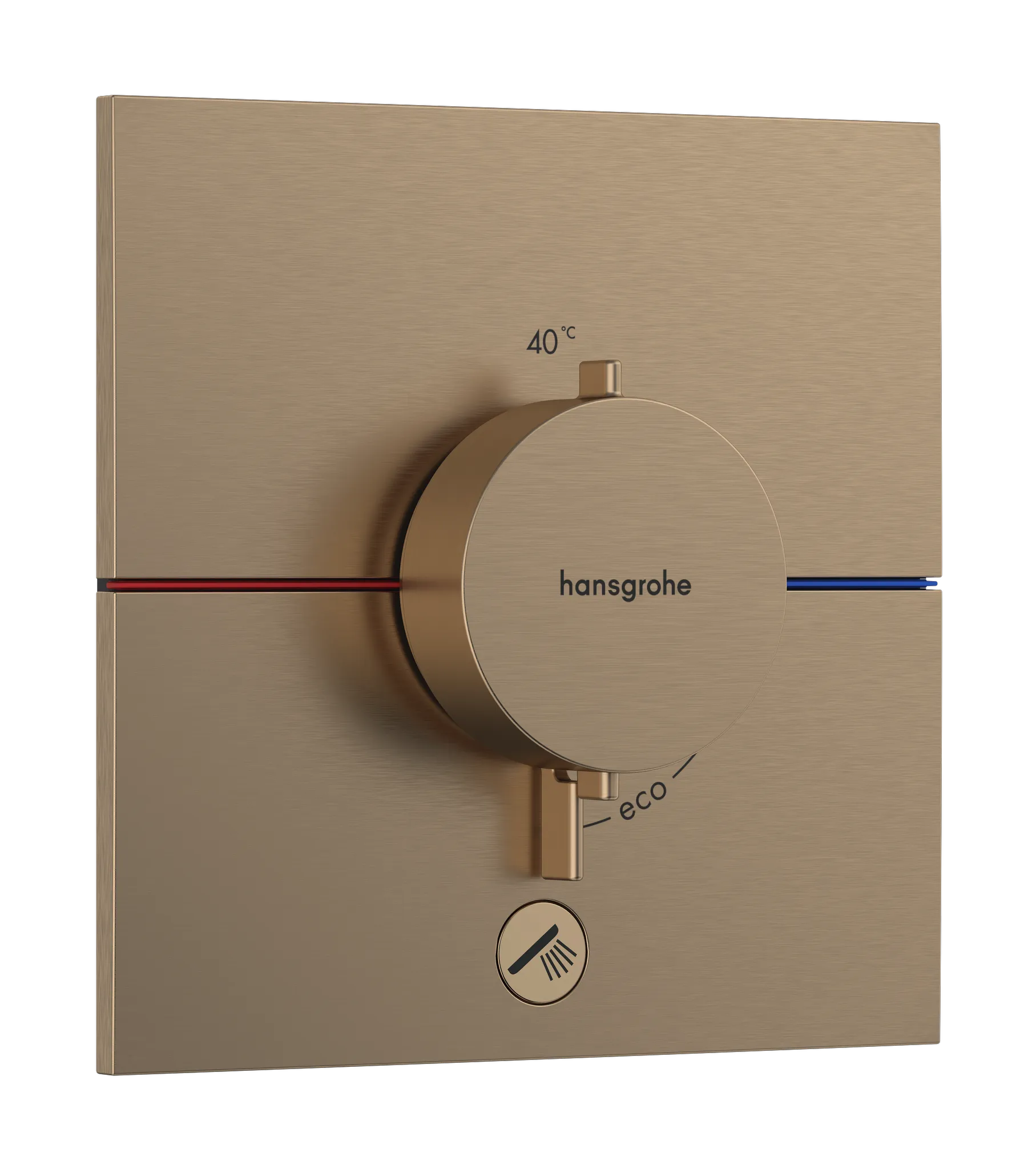ShowerSelect Comfort E Thermostat Unterputz für 1 Verbraucher und einen zusätzlichen Abgang Chrom ShowerSelect Comfort E Thermostat Unterputz für 1 Verbraucher und einen zusätzlichen Abgang Chrom