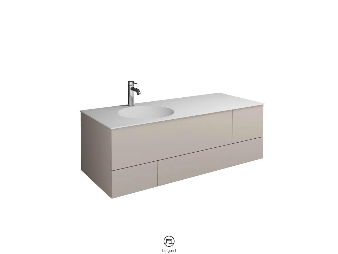 burgbad Badmöbelset „Coco“ in Eiche Dekor Merino