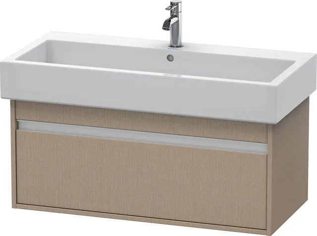 Duravit Waschtischunterschrank wandhängend „Ketho“ 95 × 41 × 44 cm Leinen