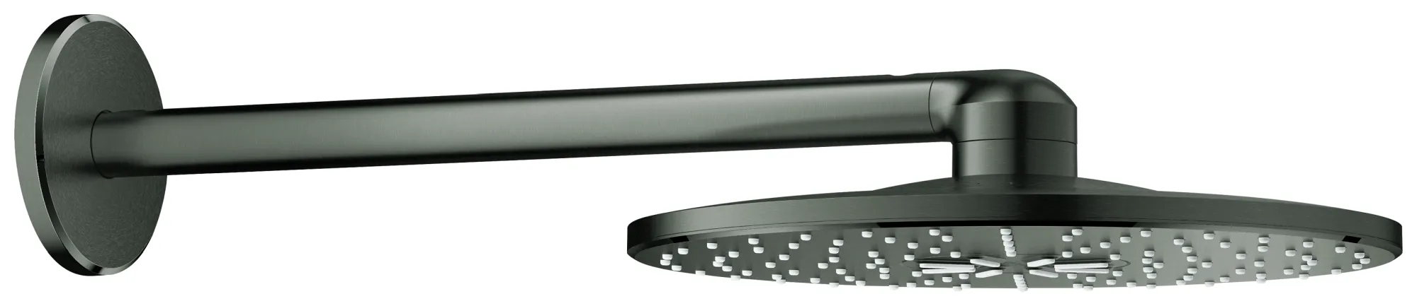 Kopfbrauseset Rainshower SmartActive 310 26475, 2 Strahlarten, horizontaler Duscharm 430 mm, runde Form, chrom Farbe: hard graphite (gebürstet) Kopfbrauseset Rainshower SmartActive 310 26475, 2 Strahlarten, horizontaler Duscharm 430 mm, runde Form, chrom Farbe: hard graphite (gebürstet)