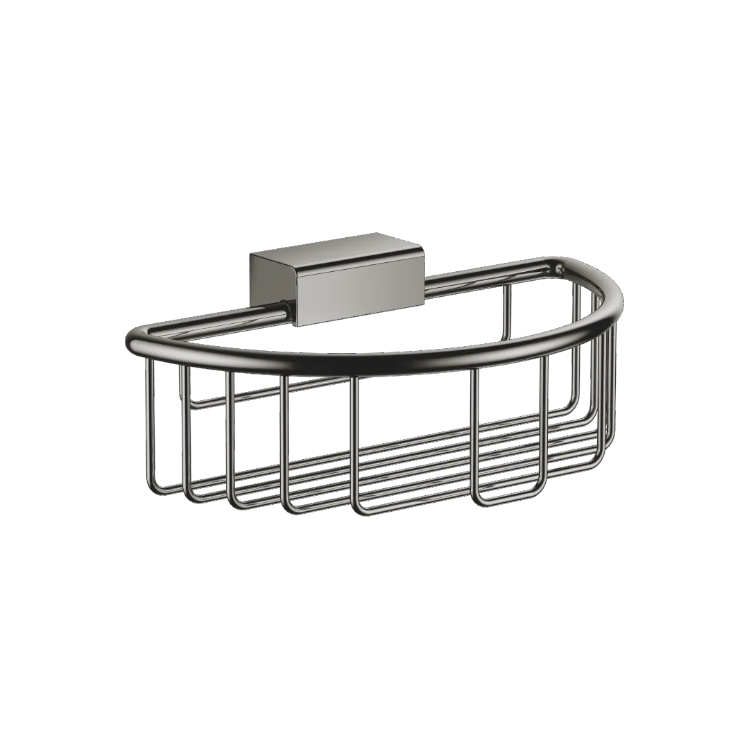 Dornbracht Duschkorb für Wandmontage SERIENNEUTRAL Dark Chrome, Breite 200 mm, Höhe 70 mm, Ausladung 115 mm