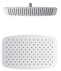Kopfbrause AqvaGreen - rechteckig - 400 × 250 mm - sichtbare Höhe 2,4 mm - "easy-clean" - 1/2″ IG - Kugelgelenk, 45° schwenkbar - 11,9 L/min bei 3 bar - Edelstahl, hochglanzpoliert Kopfbrause AqvaGreen - rechteckig - 400 × 250 mm - sichtbare Höhe 2,4 mm - "easy-clean" - 1/2″ IG - Kugelgelenk, 45° schwenkbar - 11,9 L/min bei 3 bar - Edelstahl, hochglanzpoliert