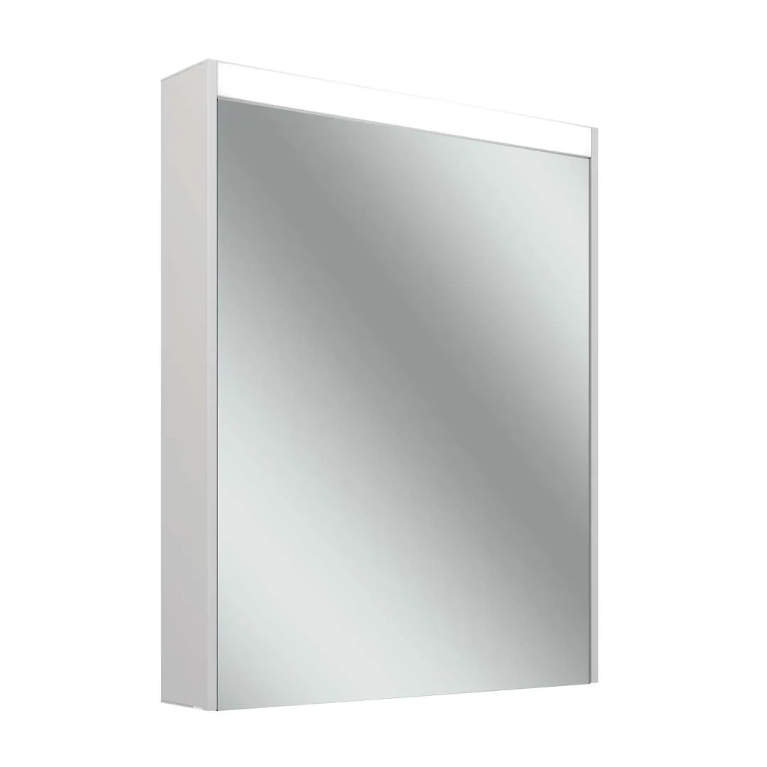 Schneider Spiegelschrank OBJECT Line Superior LED OLS1 60/1/LED/L – 595 x 743 x 123 mm, weiß, Schweizer Ausführung Schneider Spiegelschrank OBJECT Line Superior LED OLS1 60/1/LED/L – 595 x 743 x 123 mm, weiß, Schweizer Ausführung