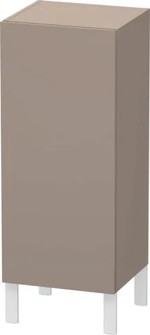 Duravit Halbhochschrank „L-Cube“ 25 × 60 × 20 cm Basalt Matt
